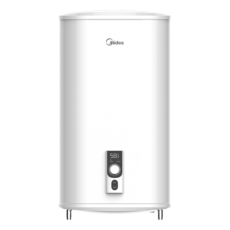 Scaldabagno elettrico multiposizione con riscaldamento a doppia tanica Midea modello ED2 Wi-Fi