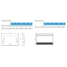 Ventilconvettore completo ad incasso (Cassaforma + Terminale + Pannello chiusura) Olimpia Splendid Bi2 Naked SLI inverter ultras