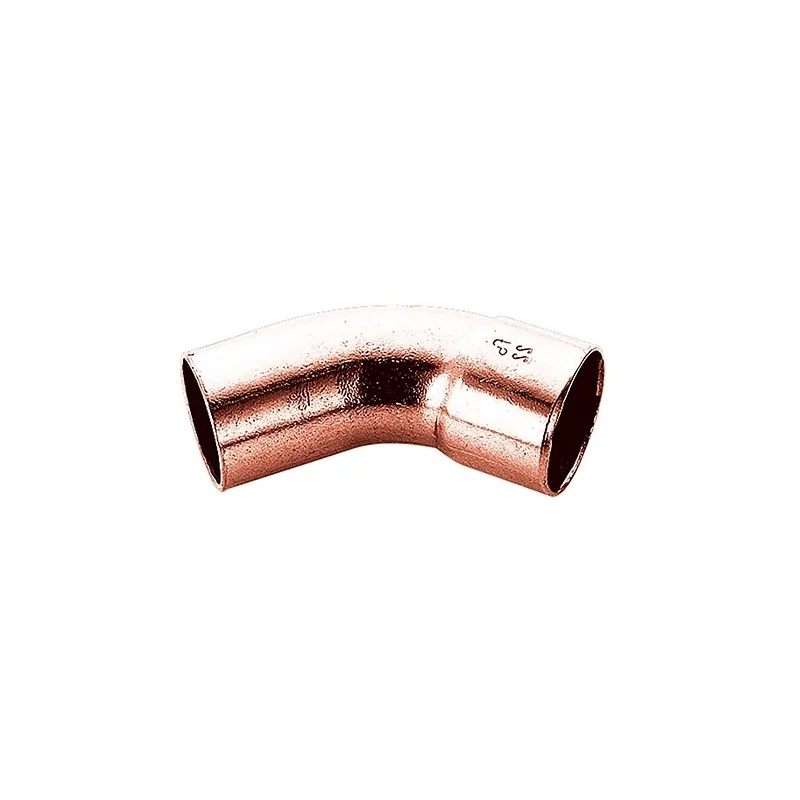 Curva 45° Maschio/Femmina in rame a saldare per acqua e gas Curva 45° Maschio/Femmina in rame a saldare per acqua e gas