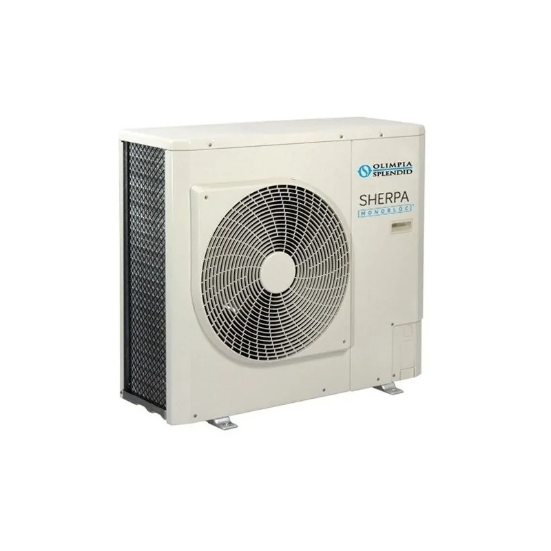 Pompa di calore monoblocco aria-acqua inverter Olimpia Splendid modello Sherpa Monobloc S2 E con gas refrigerante R32 Pompa di calore monoblocco aria-acqua inverter Olimpia Splendid modello Sherpa Monobloc S2 E con gas refrigerante R32