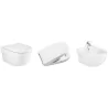 Coppia sanitari sospesi NEW MERIDIAN con sedile originale