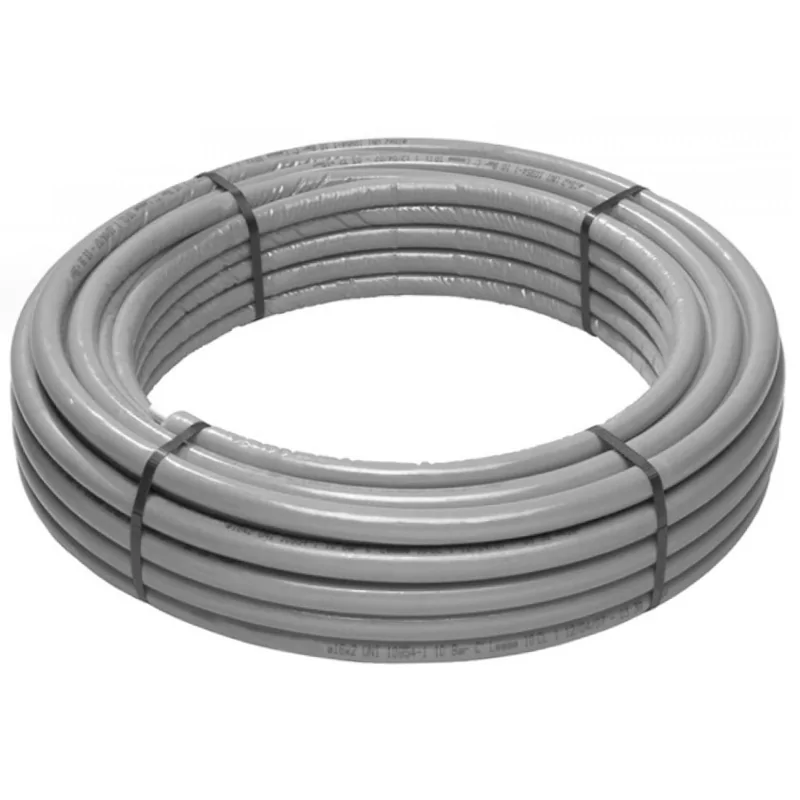 Tubo Multistrato PEXb/AL/PEXb Rivestito Grigio "Pexal" Valsir (Rotoli da 50 metri) Tubo Multistrato PEXb/AL/PEXb Rivestito Grigio "Pexal" Valsir (Rotoli da 50 metri)