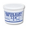 Mastice bianco per sanitaria