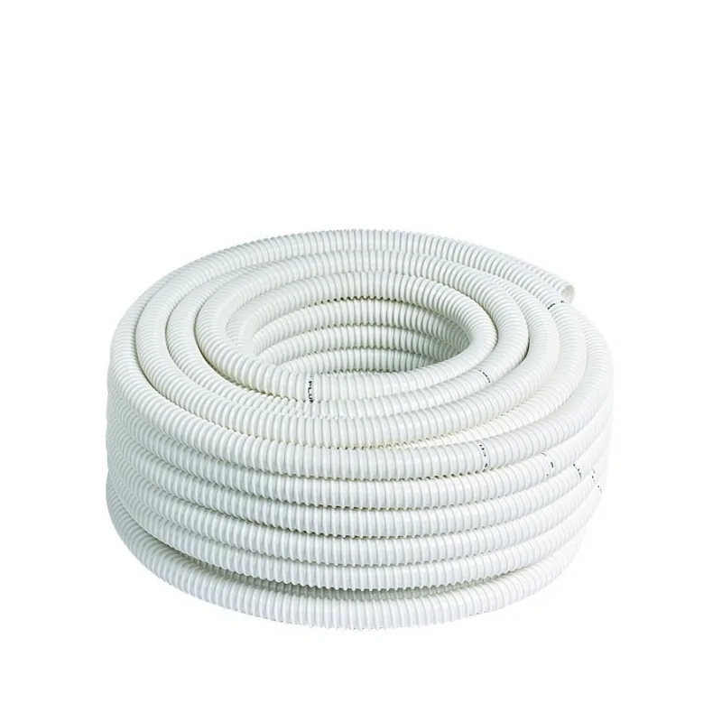 Tubo spiralato in PVC per scarico condensa Tubo spiralato in PVC per scarico condensa