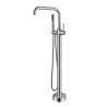Miscelatore "BOLOGNA" cromato a pavimento per vasche free standing
