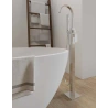 Miscelatore "PALERMO" cromato a pavimento per vasche free standing