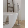 Miscelatore "GENOVA" cromato a pavimento per vasche free standing