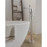 Miscelatore "GENOVA" cromato a pavimento per vasche free standing