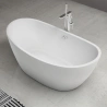 Vasca free standing "ANTHEA" bianco opaco