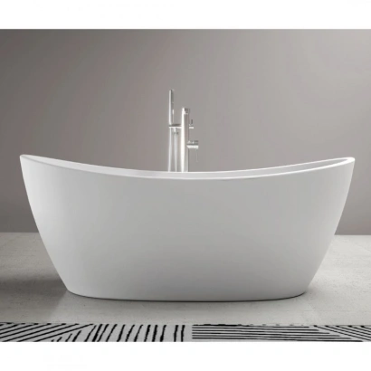 Vasca free standing "ANTHEA" bianco opaco