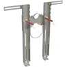 Staffa di fissaggio universale per wc e bidet sospesi Fischer modello PREMIUM