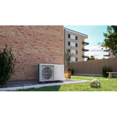 Pompa di calore monoblocco aria-acqua Daikin modello Altherma 3M serie EBLA da 4, 6 e 8 kw