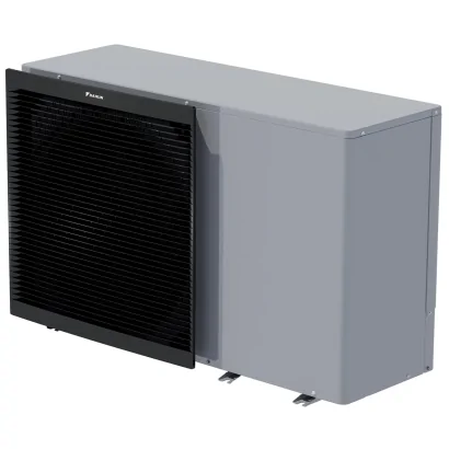Pompa di calore monoblocco aria-acqua Daikin modello Altherma 3M serie EBLA-D con modulo idronico inverter da 9, 11, 14 e 16 kw