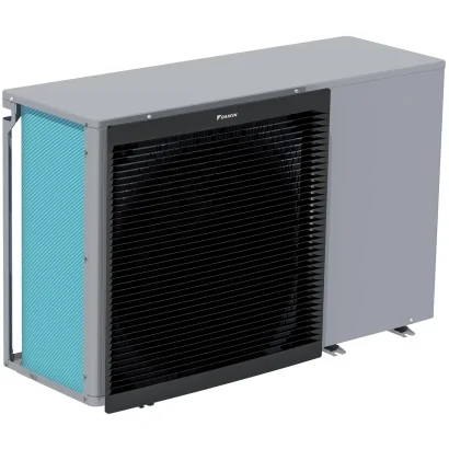 Pompa di calore monoblocco aria-acqua Daikin modello Altherma 3M serie EBLA-D con modulo idronico inverter da 9, 11, 14 e 16 kw