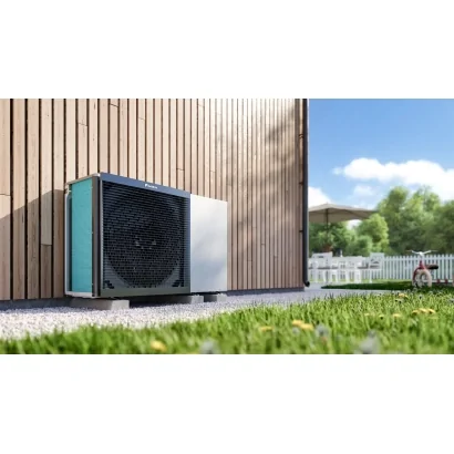 Pompa di calore monoblocco aria-acqua Daikin modello Altherma 3M serie EBLA-D con modulo idronico inverter da 9, 11, 14 e 16 kw