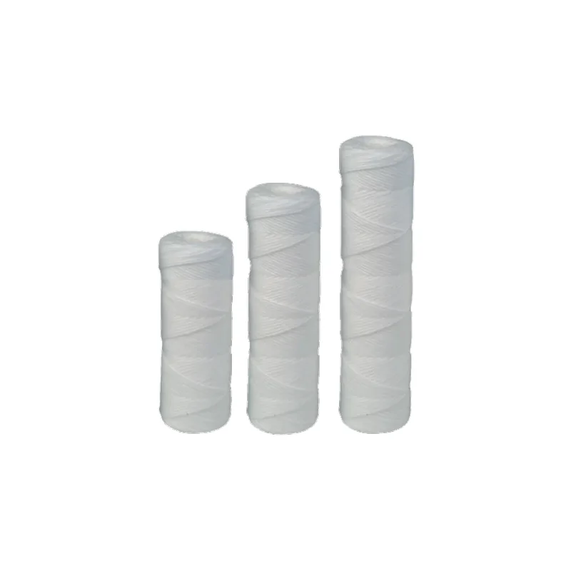 Cartuccia in filo avvolto antischiacciamento per filtro contenitore MASTER PLUS, MEDIUM e SENIOR DUPLEX da 5", 10" e 20" Cartuccia in filo avvolto antischiacciamento per filtro contenitore MASTER PLUS, MEDIUM e SENIOR DUPLEX da 5", 10" e 20"