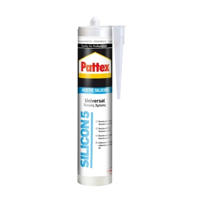 Sigillante siliconico universale Pattex Silicon 5 by Henkel