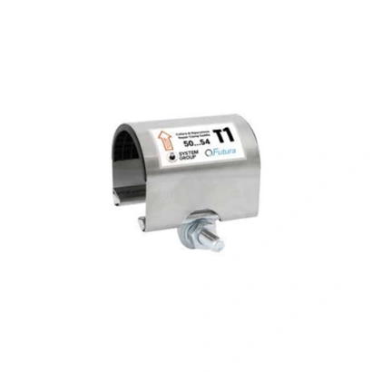 Collare di riparazione ad 1 tirante/bullone con larghezza di 75 mm