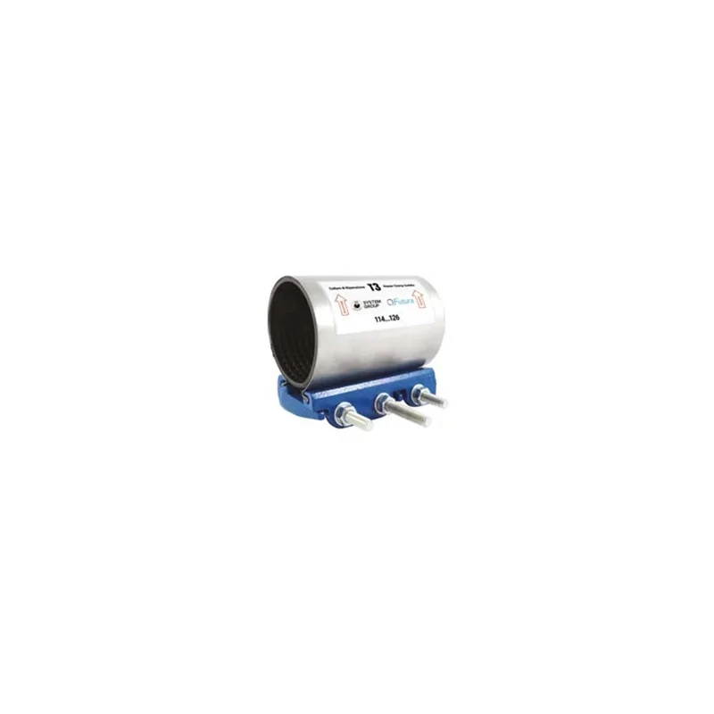 Collare di riparazione a 3 tiranti/bulloni con larghezza di 200 mm Collare di riparazione a 3 tiranti/bulloni con larghezza di 200 mm