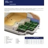 Pannello isolante bugnato "basic" superficie utile di 1,12m² a pannello (prezzo a confezione)
