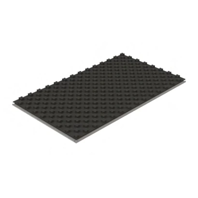 Pannello isolante bugnato "low black" con elevata resistenza meccanica - prezzo a confezione