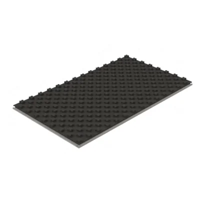 Pannello isolante bugnato "low black" con elevata resistenza meccanica - prezzo a confezione