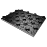 Pannello isolante bugnato "techno graphite cam" conforme ai criteri ambientali minimi (CAM) - prezzo a confezione
