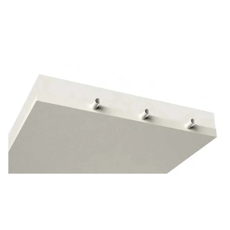 Pannello in cartongesso per impianti radianti a soffitto di riscaldamento e raffrescamento con isolamento in polistirene Pannello in cartongesso per impianti radianti a soffitto di riscaldamento e raffrescamento con isolamento in polistirene
