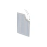 Pannello in cartongesso per impianti radianti a parete o soffitto con strato di isolamento in polistirene