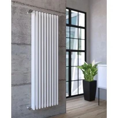 Radiatore tubolare multicolonna in acciaio Ercos modello Comby