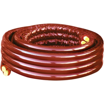 Tubo corrugato "GEMINIplus-slimRED" in acciaio inox (AISI 304L) con cavo sonda (prezzo a rotolo)