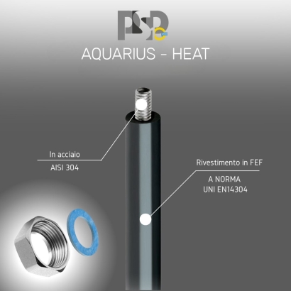 Tubo corrugato CSST a passo esteso per impianti idrotermosanitari e collegamento pompe di calore (prezzo a rotolo)
