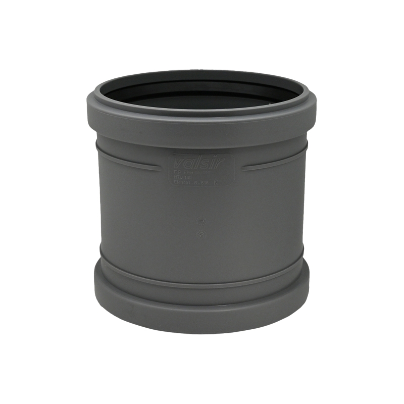 Manicotto scorrevole ad innesto di colore grigio