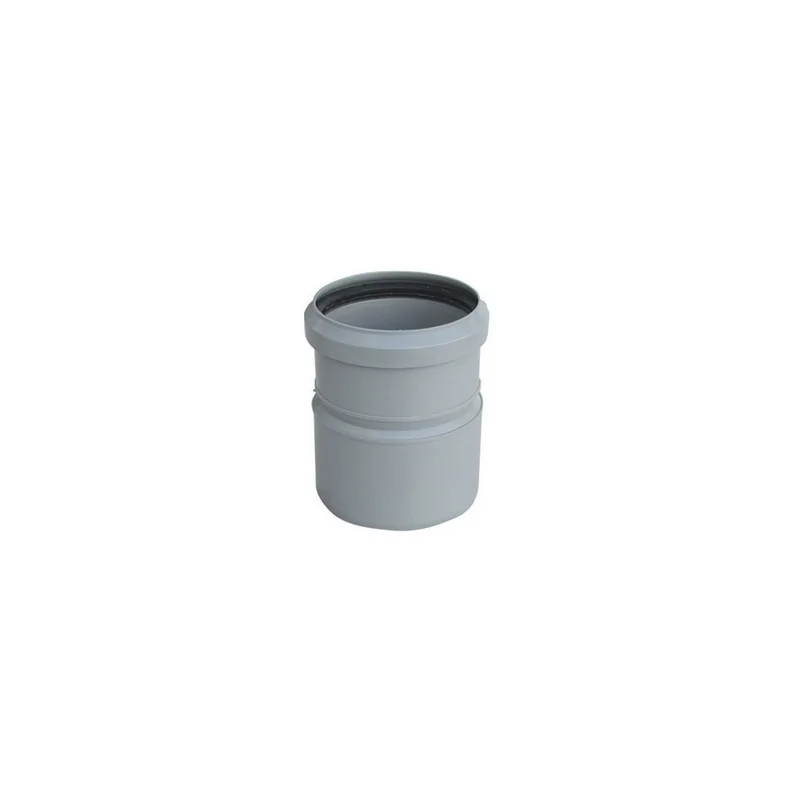 Manicotto riduzione f/m per passaggio dal PVC al PP di colore grigio