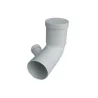 Curva WC prolungata con attacco a destra (DX) completa di guarnizione e tappo