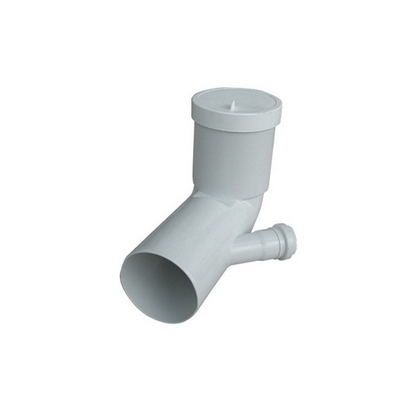 Curva WC prolungata con attacco a sinistra (SX) completa di guarnizione e tappo