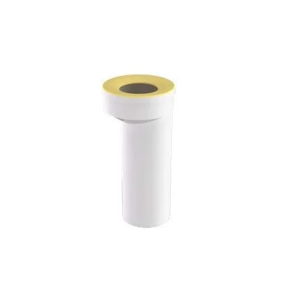 Raccordo WC eccentrico in PP completo di guarnizione
