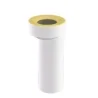 Raccordo WC eccentrico in PP completo di guarnizione