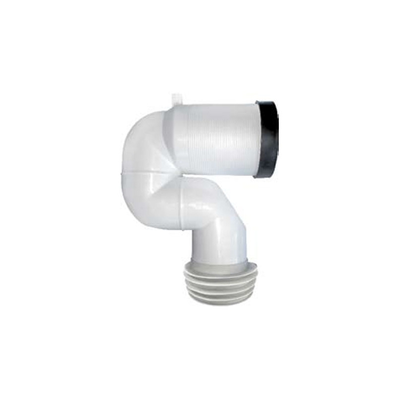 Curva WC scarico traslato