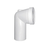 Curva WC a 90°C  in PVC ad incollaggio