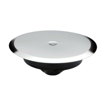 Tappo espansione cieco in PVC completo di piastra in acciaio inox diametro 140 e vite