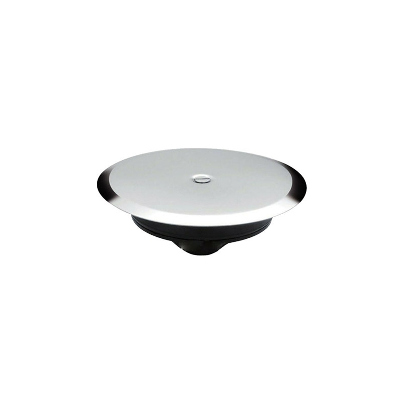 Tappo espansione cieco in PVC completo di piastra in acciaio inox diametro 140 e vite