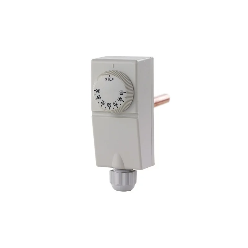 Termostato ad immersione regolabile 30°C/90°C completo di cavo da 85mm Termostato ad immersione regolabile 30°C/90°C completo di cavo da 85mm