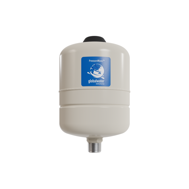 Vaso di espansione/serbatoio modello PRESSURE WAVE a membrana fissa per acqua potabile