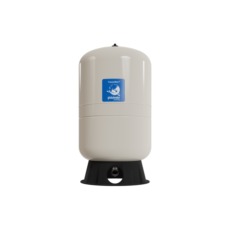 Vaso di espansione/serbatoio modello PRESSURE WAVE con base a membrana fissa per acqua potabile