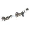 Kit terminale con by-pass per collettori di distribuzione in acciaio inox