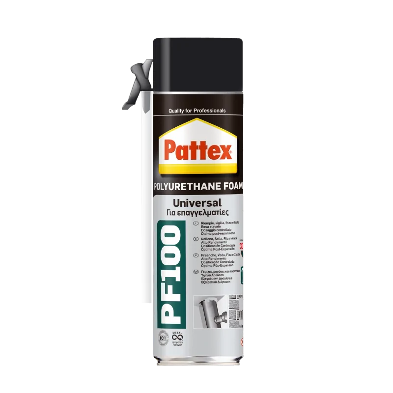 Schiuma poliuretanica Pattex PF 100 universale manuale