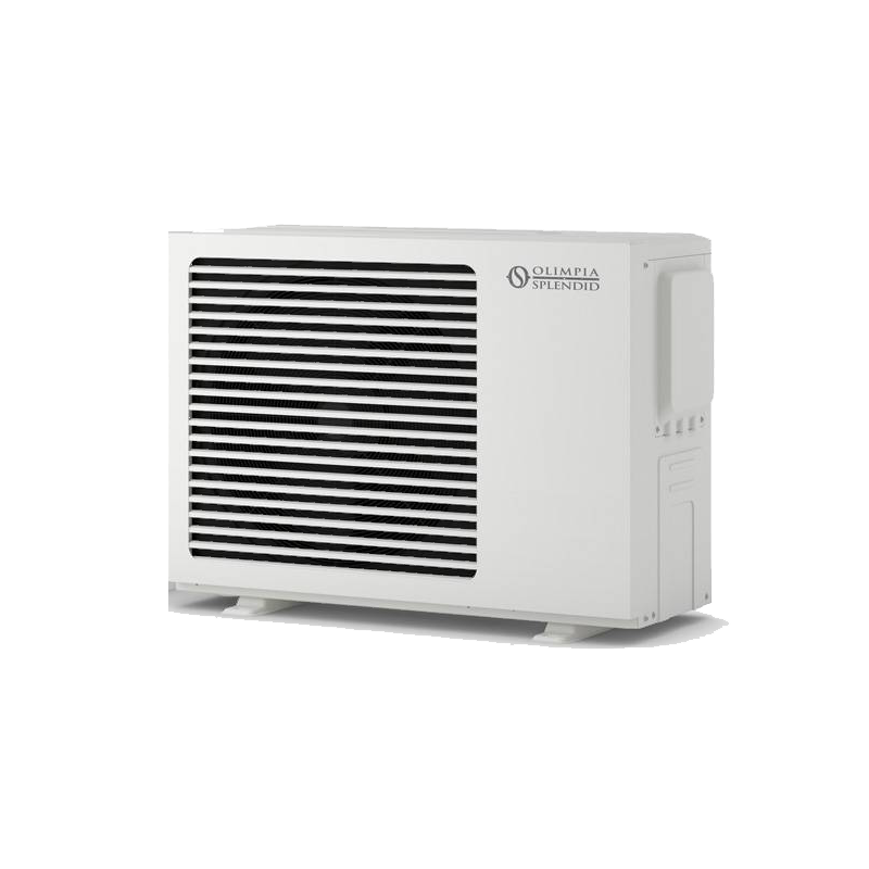 Pompa di calore monoblocco aria-acqua inverter Olimpia Splendid modello Sherpa Monobloc S4P con gas refrigerante R-290