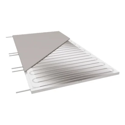 Pannello modulare in cartongesso per impianti radianti (riscaldamento/raffrescamento) a soffitto