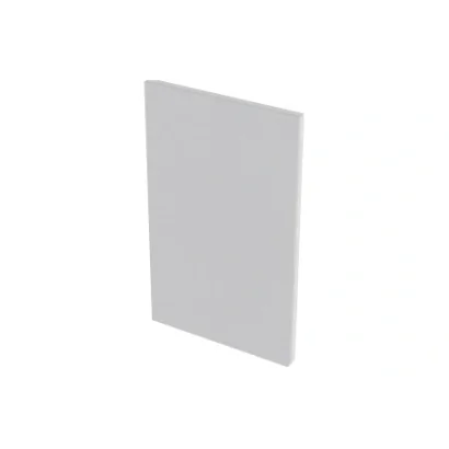 Pannello in cartongesso per tamponamento di sistemi radianti a soffitto e parete